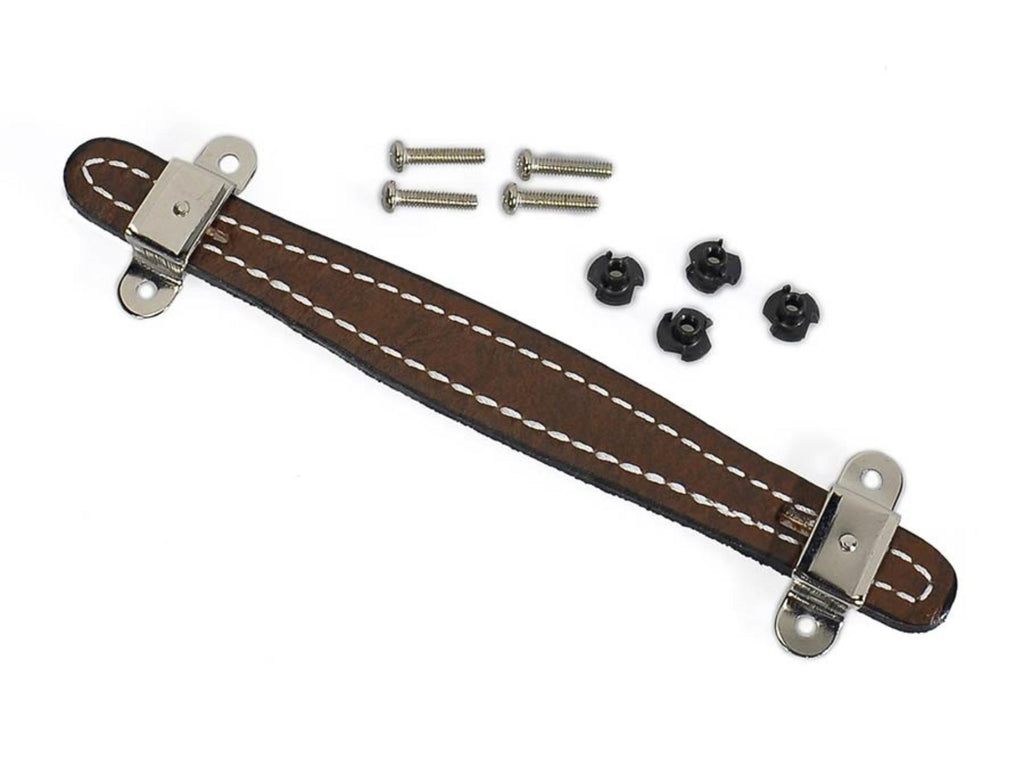 Leather outlet amp handle