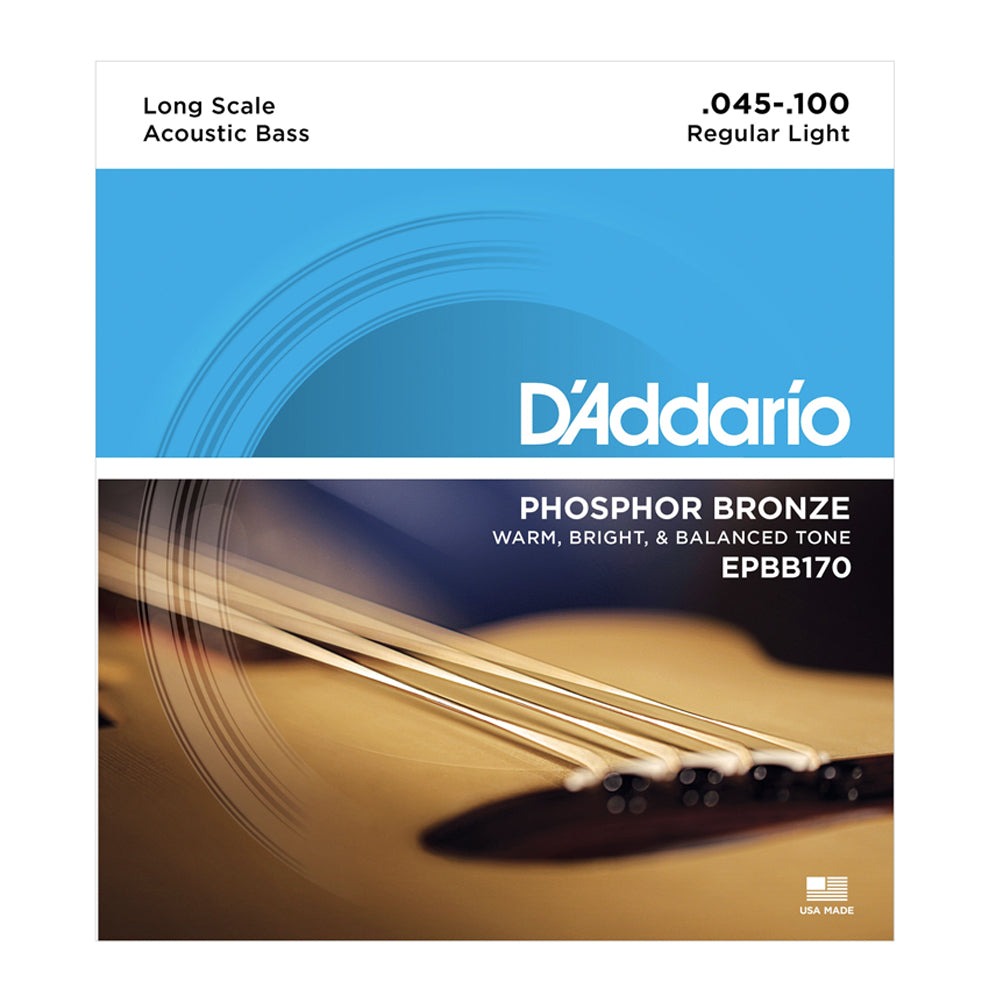 D'Addario EPBB170 Phosphor Bronze Acoustic Bass Strings