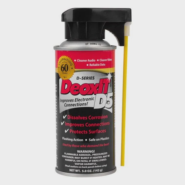 HOSA DEOXIT D5 Contact Cleaner Spray