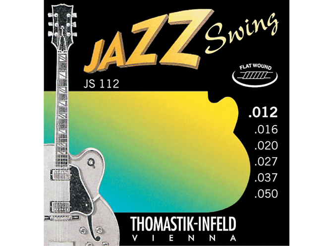Thomastik 'Jazz Swing' Flatwound Electric Guitar Strings