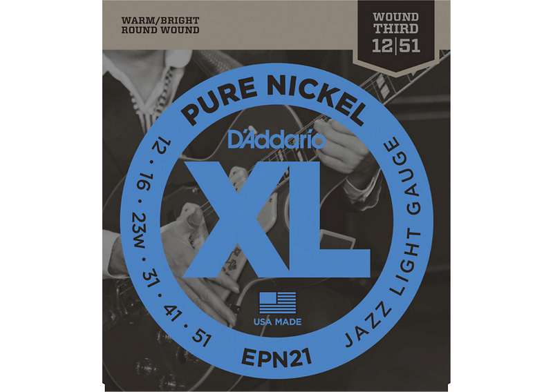 D'Addario XL Pure Nickel Electric Guitar Strings