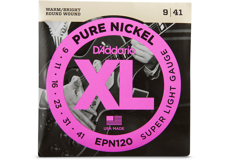 D'Addario XL Pure Nickel Electric Guitar Strings