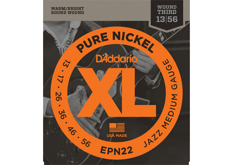 D'Addario XL Pure Nickel Electric Guitar Strings