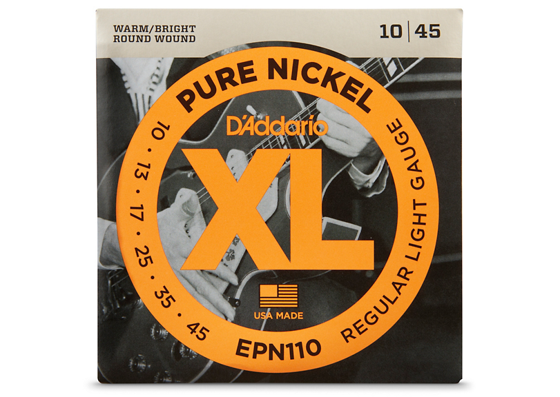 D'Addario XL Pure Nickel Electric Guitar Strings