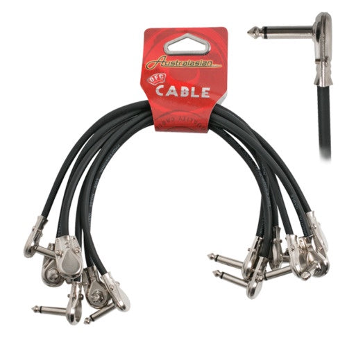 AMS 1ft Low Profile Right Angle Patch Cable (Black)