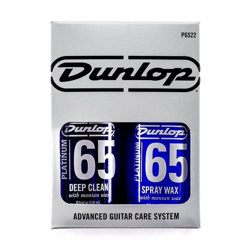 Dunlop Platinum 65 Deep Clean and Spray Wax Twin Pack