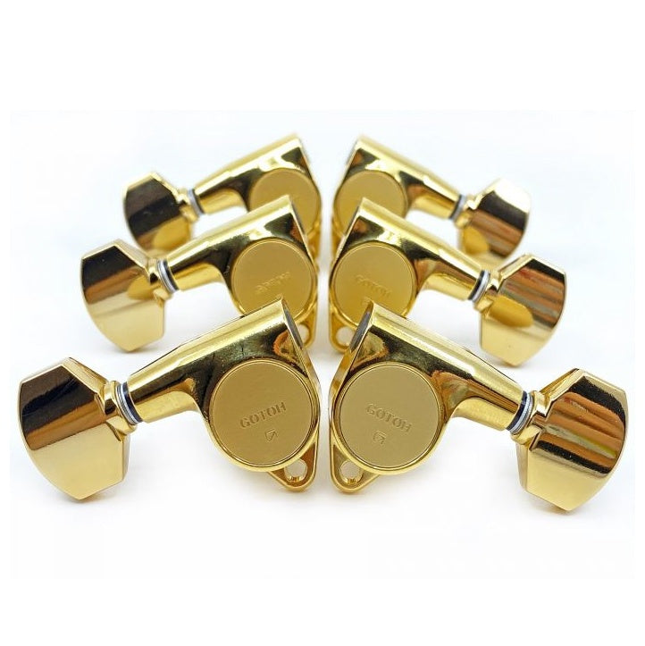 Gotoh SG301 3-A-Side Deluxe Machine Heads (Gold)