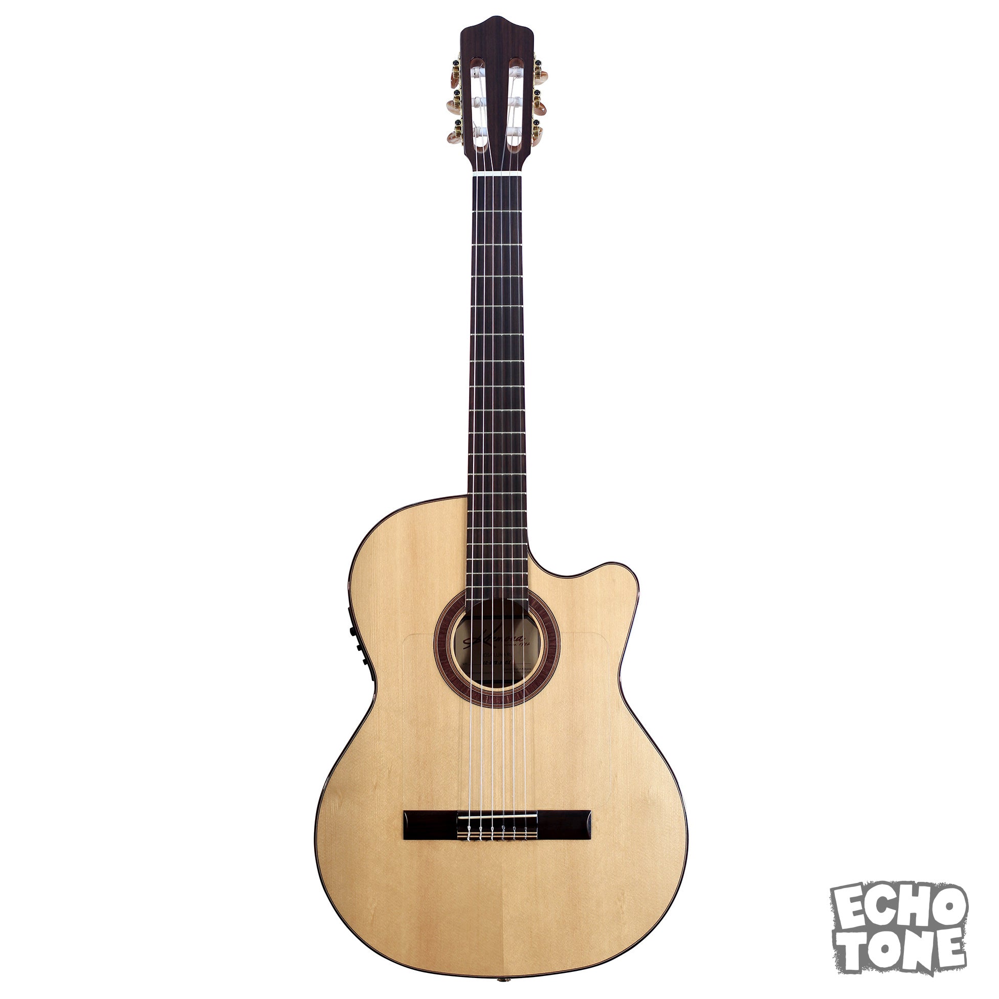 Kremona RL-T Rosa Luna Flamenco Classical Guitar (Bulgaria, Solid European Spruce Top, Fishman Pickup)