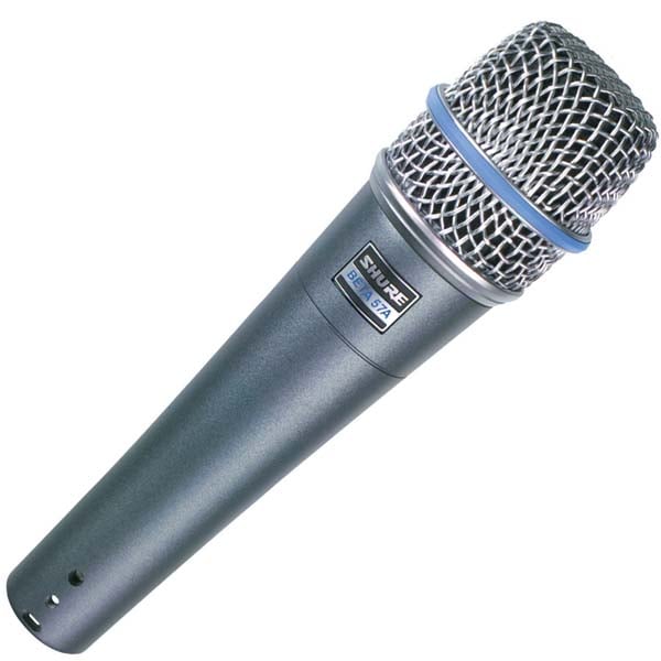 Shure Beta 57A Dynamic Lo Z Instrument Super Cardioid