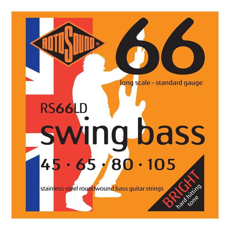 Rotosound 'Swing Bass 66' Stainless Steel Bass Strings