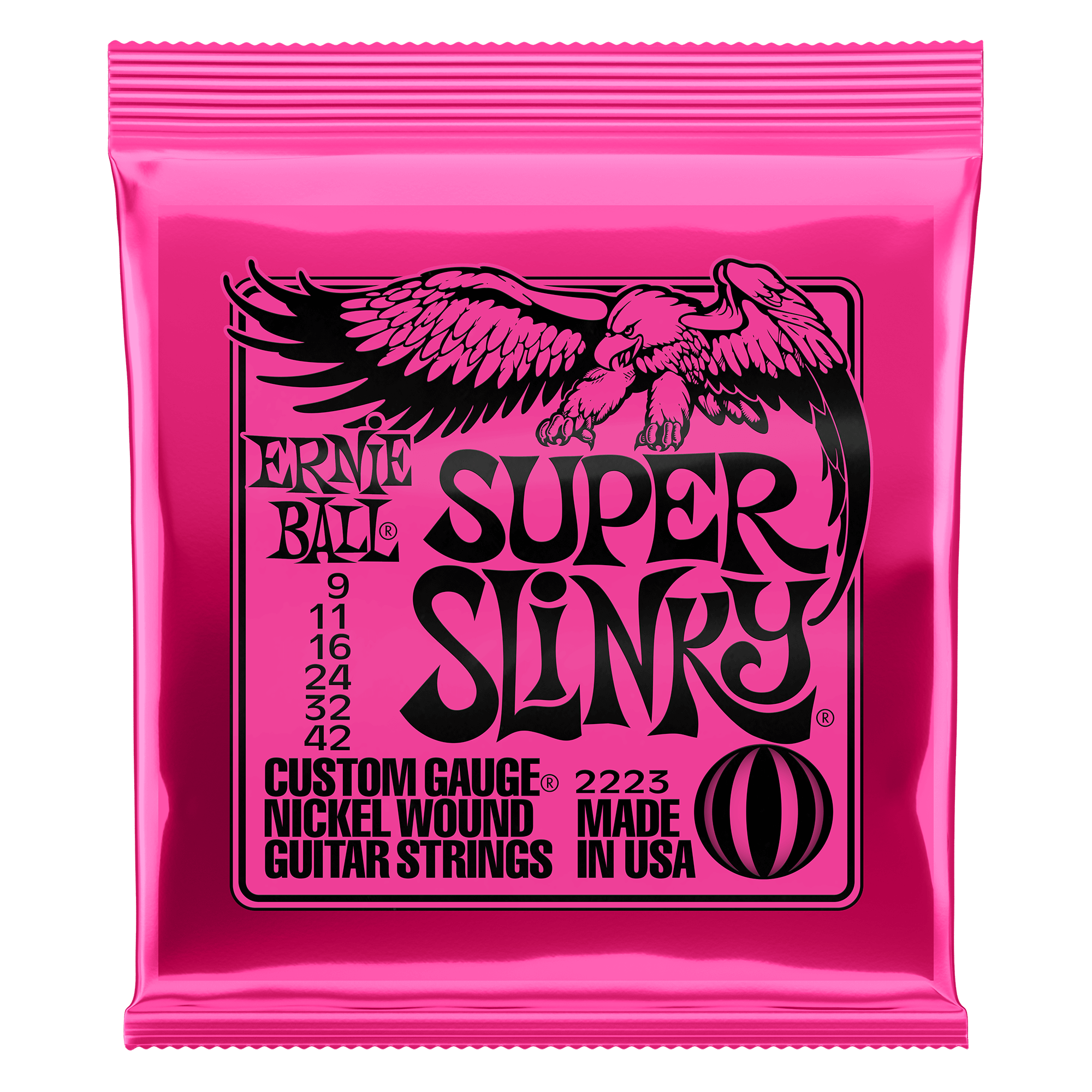 Ernie Ball Slinky Nickel Wound Electric Guitar Strings