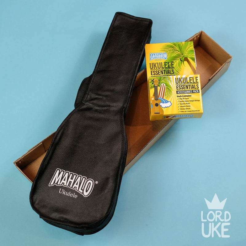 Mahalo 'J' Ukulele Pack Soprano (inc. Accessory Pack, Bag, Tuner)