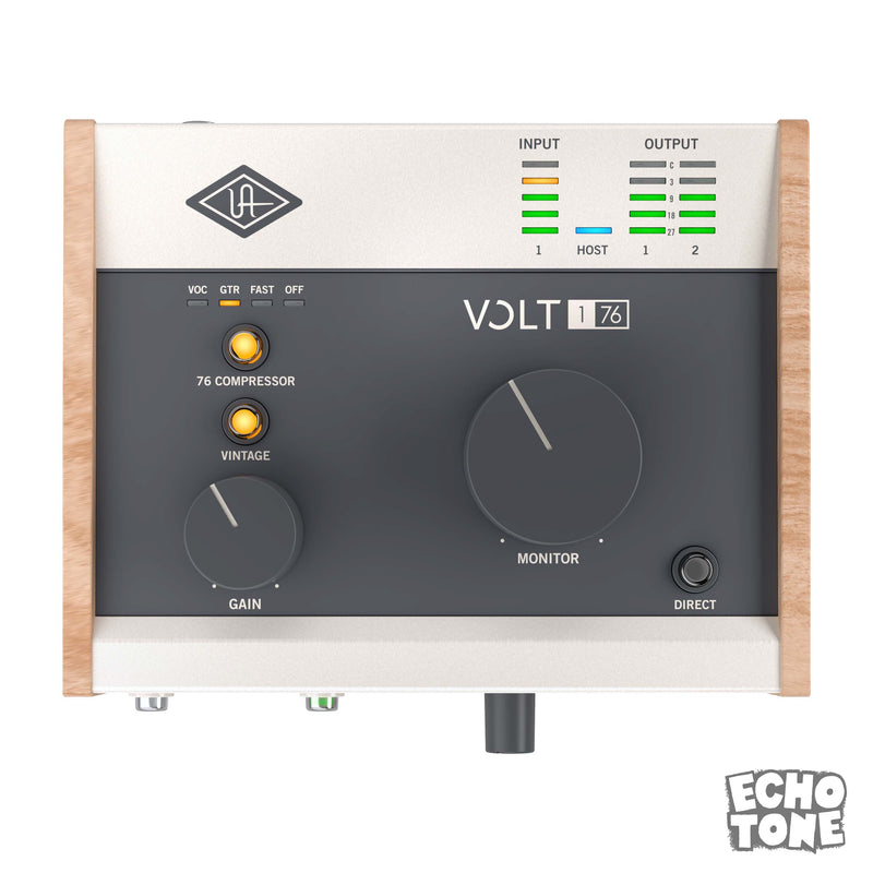 Universal Audio Volt 176 (1 in, 2 Out) USB-C Audio Interface