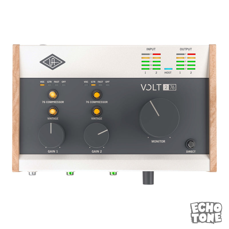 Universal Audio Volt 276 (2 in, 2 Out) USB-C Audio Interface