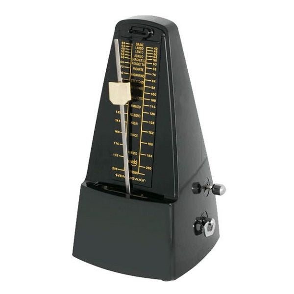 Hemingway WHM01BK Pyramid Style Metronome (Black)